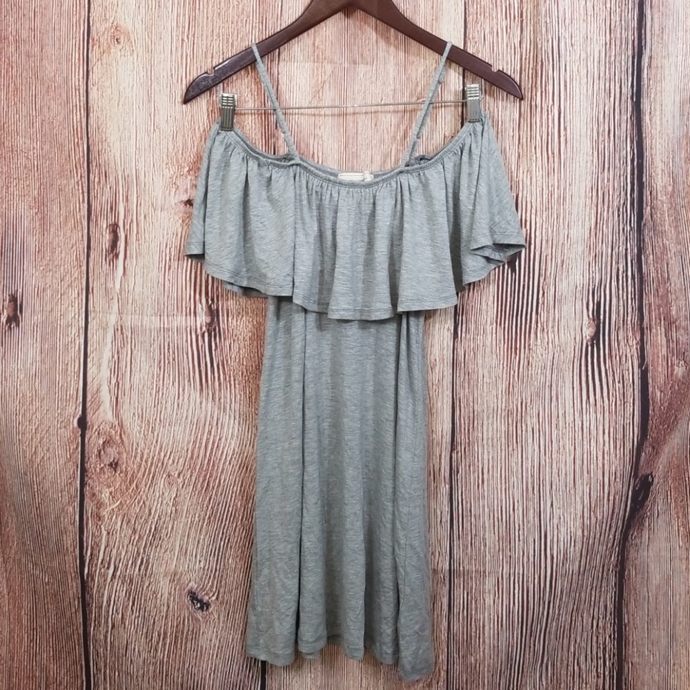 Grey summer and spring dress